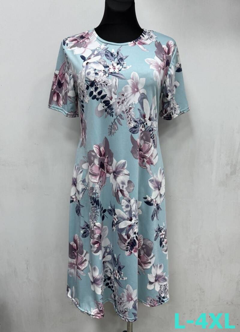 Sukienki damskie (Polska produkt ) Roz L-4XL, 1 Kolor Paczka 5 szt